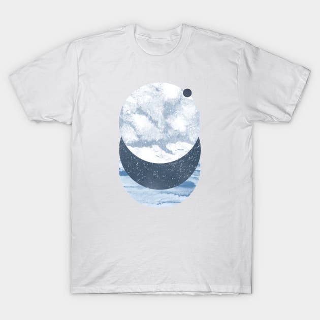 Minimal abstract art T-Shirt by Natalatrala